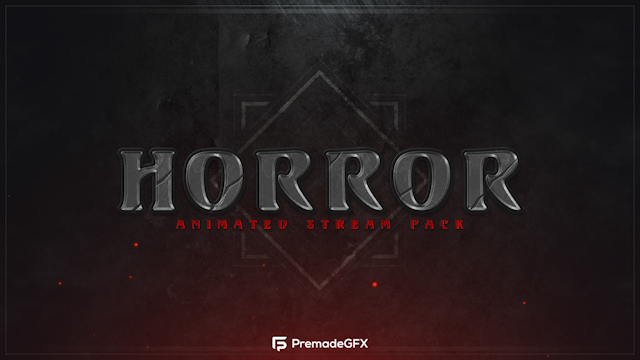 Horror Stream Package - Premadegfx