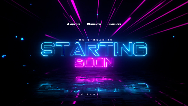 Neon Flow Stream Screens