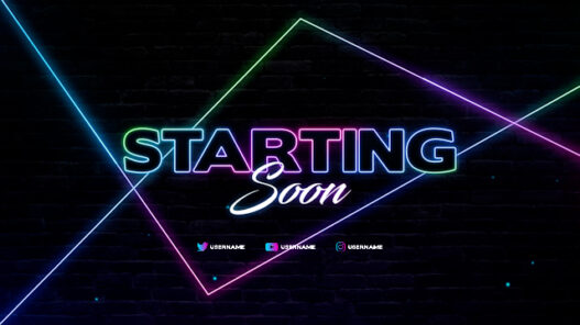 Neon RGB Stream Package - PremadeGFX